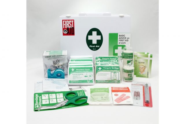 First Aid Outfit Box A